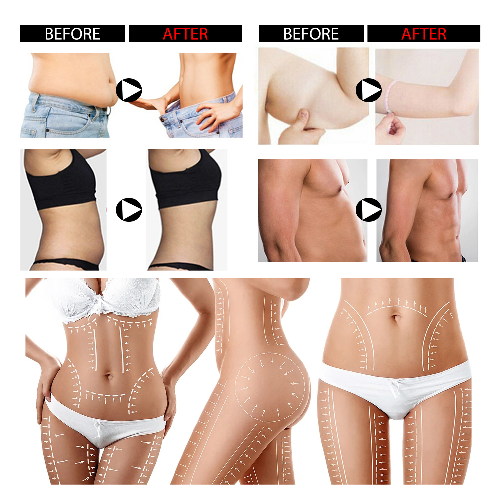 mars Ginger Shaping Sweatwicking Firming for Abdomen Calf Body Shaping, and Beauty Massage Cream_voghion.com