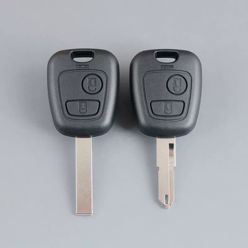 Применимый логотип Ключ автомобиля Citroen прямая пластина оригинальный сменный корпус автомобиля логотип Ключ Citroen Shell Внешняя торговля