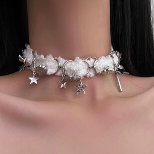 ��ɫ�i���ë�q�i�С���߼���choker���ﶬë��朲���Ȧ��Ů