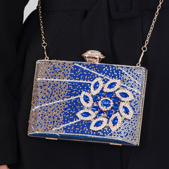 Cross-border banquet handbag 2022 new noblewoman evening gown matching bag evening cheongsam with diamond fashion cross-body bag