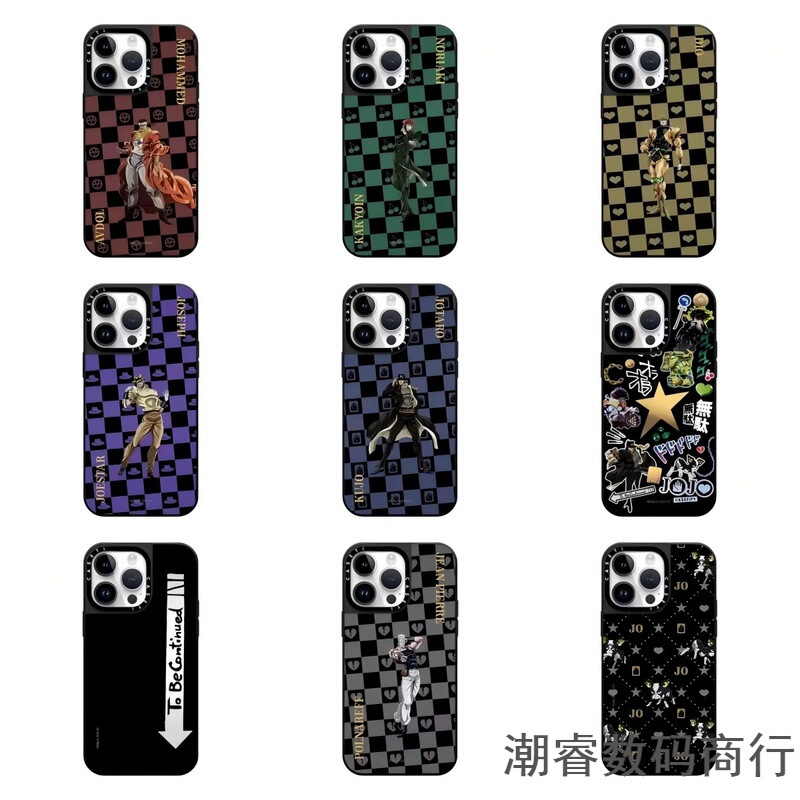Jojo's Bizarre Adventure Stardust Crusaders Suitable for Iphone17Pro Max Phone Case Apple 15Pro Anti-Fall 16