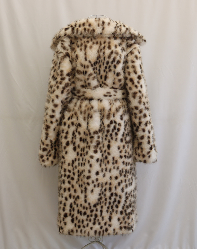 Dammekleeder Pelzmantel Pelz Laangmantel Toka Woll Kostüm Kraang Rimm Nerz Fleece Windjacke_voghion.com