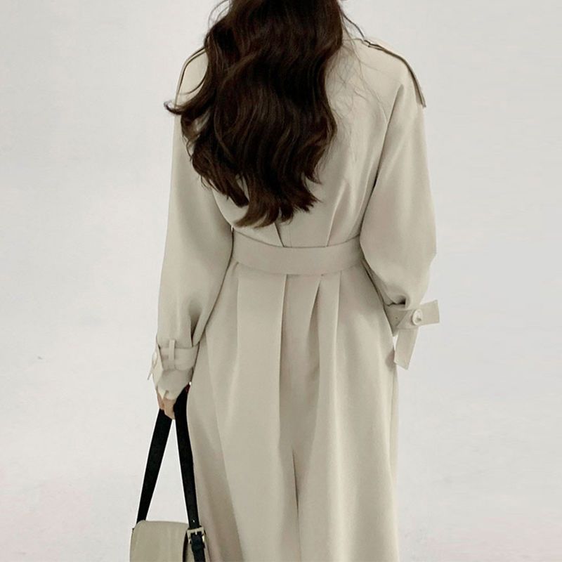 New Chinese-style Tench Women, Autumn 2025, New Koean Chic Style, Mid-length Fo Petite Figues, Popula Coat This_ecoleips.com