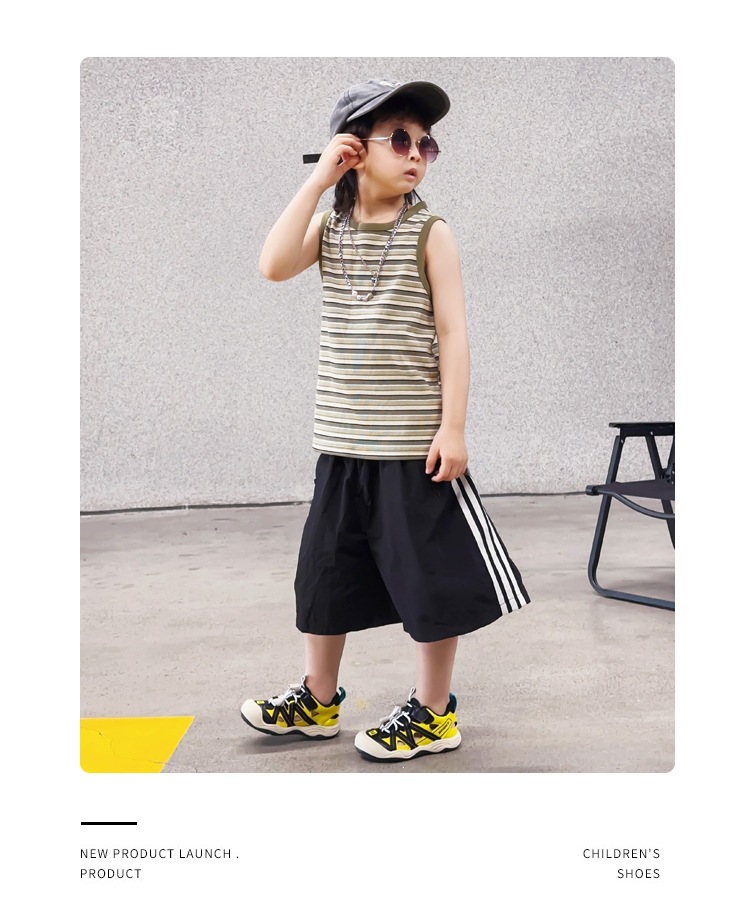 Breathable Closed Toe Childrens Sandals Soft Sole Beach Shoes_voghion.com