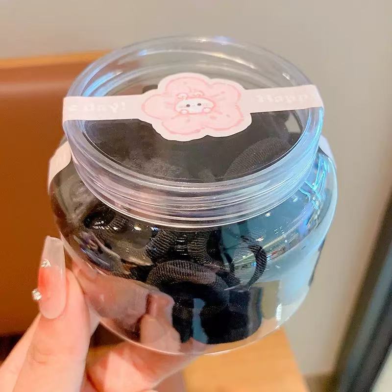 Black 100 plastic caps