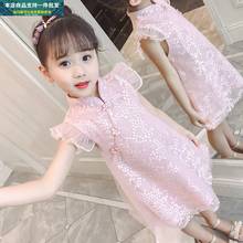 女童連衣裙2022新款夏裝公主裙洋氣小女孩女寶寶童裝兒童裙子夏季