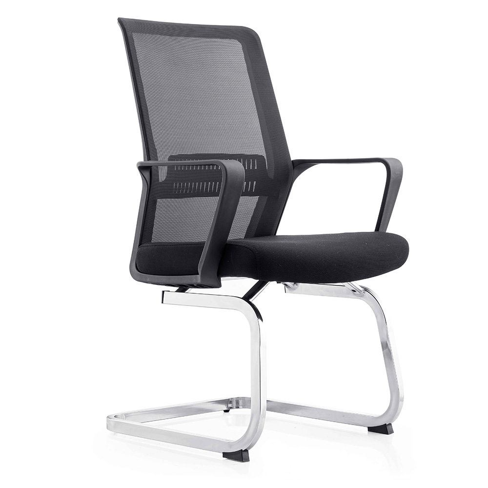 silla de computadora de oficina de alta calidad confortable respaldo de tela silla de patrón silla de fábrica transfronteriza silla ergonómica