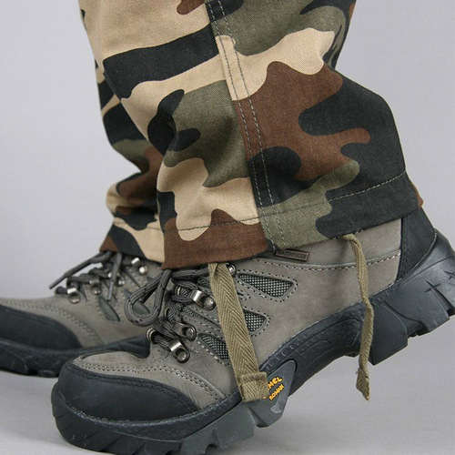 Foreign trade wholesale multi-pocket camouflage overalls men's outdoor tactical casual pants plus fat large size straight loose