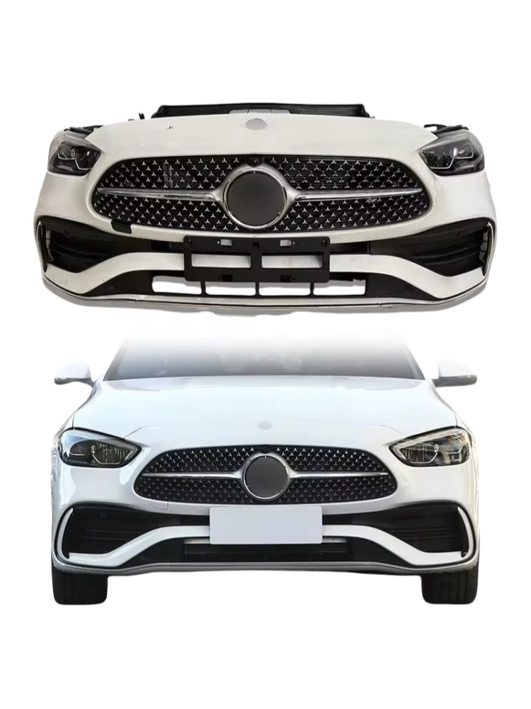 Suitable for Mercedes-Benz C-Class W206 Front Bumper Assembly Amg C200 C220 C260 C300 Front Face