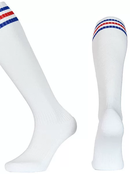 Three-Bar Football Socks for Men, Adult Long-Tube Thick Towel Bottom Summer Thickeneded Non-Slip Kidsren's Football Socks Girls' Long Socks