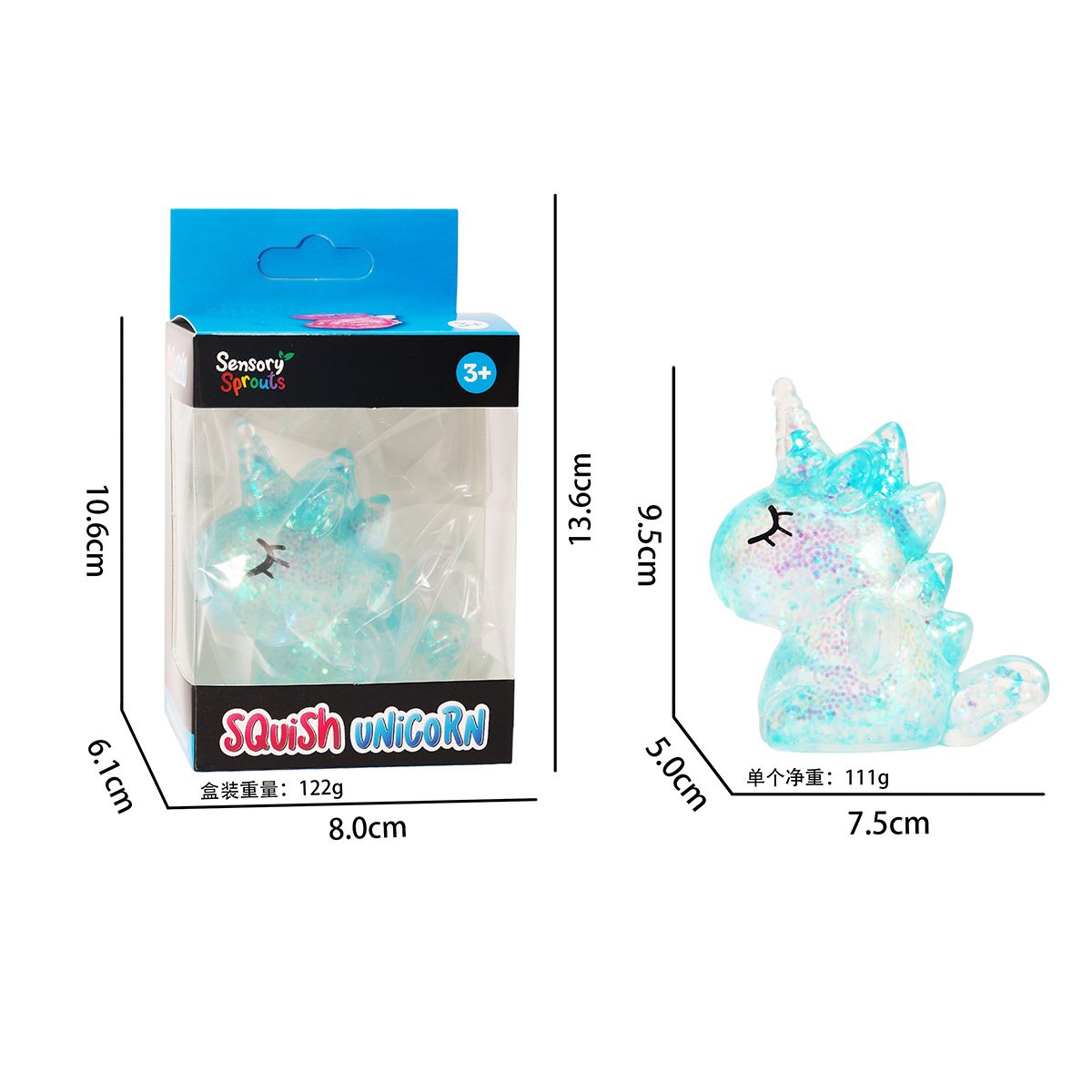 Needoh juguetes de explosión transfronterizos, artefactos mágicos de descompresión, juguetes de descompresión de rebote lento.
