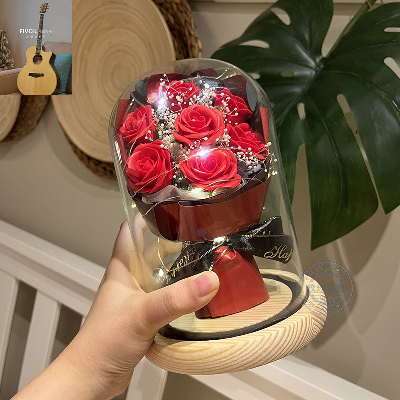 [인기추천] 사랑은 평생-빨간장미 7송이-선물가방+카드+배터리 [완제품배송]