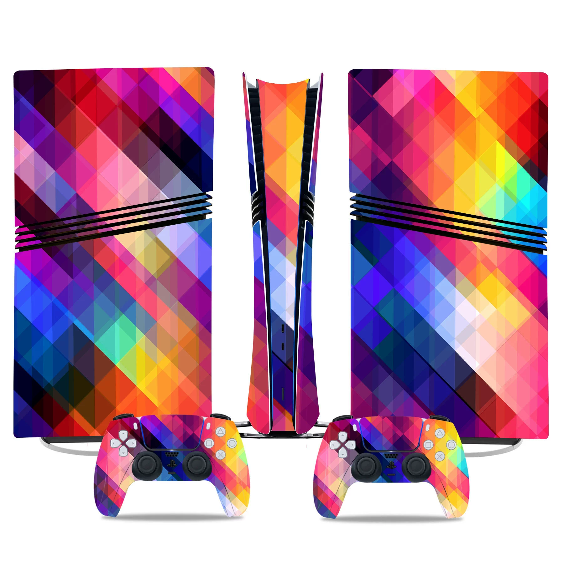 侠士 PS5 PRO игровая приставка цветные наклейки, цветная пленка корпусов, защитные пленки, наклейки на ручки, модели иностранной торговли