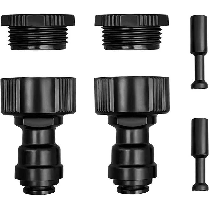 Manufacturer 8mm Plastic Garden Water Pipe Quick Connector Automatic Flower Watering Device Drip Irrigation System Accessories Irrigation Connector