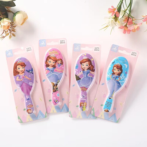 Sanrio Cute Cartoon Massage Comb Girls Hair Accessory Baby Hair Salon Kurome Frozen Air Cushion Hair Comb