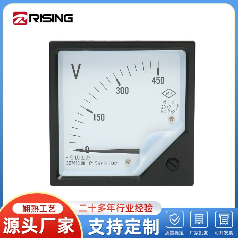 6L 2 450 В переменного тока измеритель тока Вольтметр Указатель тока прибор для проверки напряжения вольтметр переменного тока