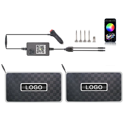New Universal Led Full Colorful | Universal Foot Pad - plaid-pattern-cigarette-lighter-drag-two