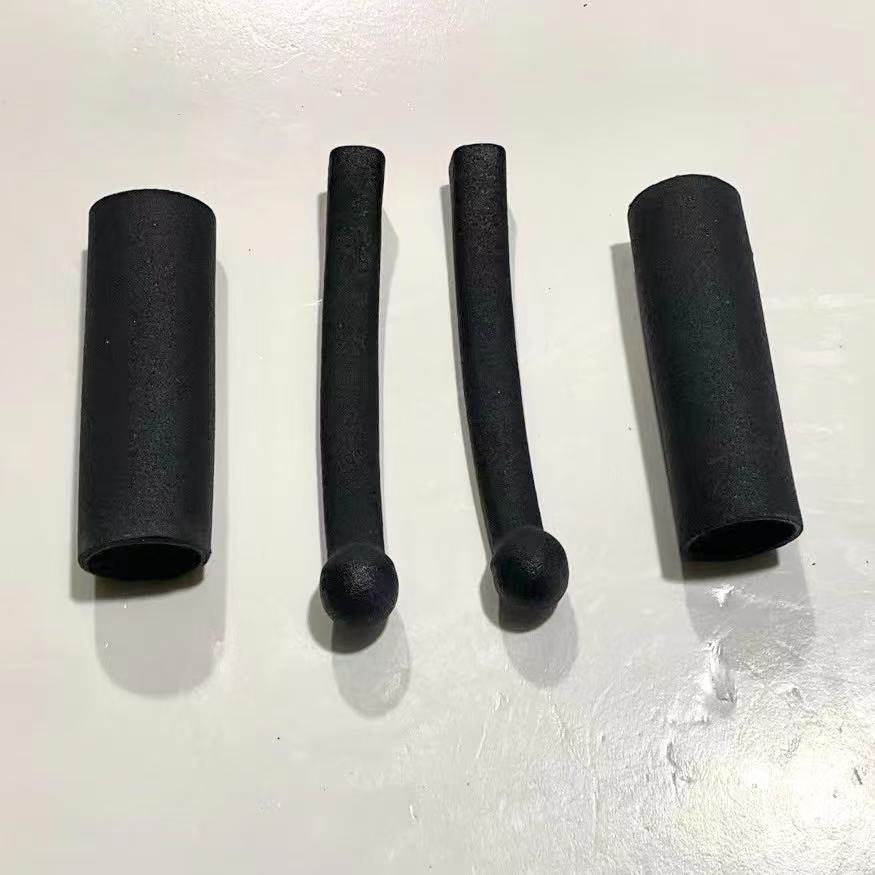 Motorcycle Electric Vehicle Frosted Handlebar Cover Universal Plastic Rubber Anti-Slip Anti-Sweat Brake Protective Cover Modification Parts