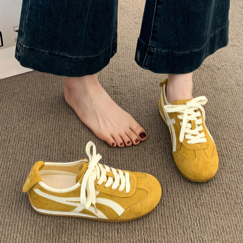 Cowhide Version of German Training Shoes for Women, 2026 New Spring Hot-Selling Model, Super Popular Forrest Gump Shoes, Flat-Soled Versatile Sports Casual Shoes Cowhide Version of German Training Shoes for Women, 2026 New Spring Hot-Selling Model, Super Popular Forrest Gump Shoes, Flat-Soled Versatile Sports Casual Shoes
