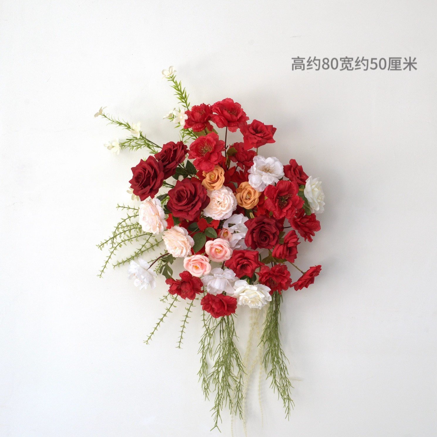분위기를위한 매달려 꽃 (넥타이 보내기)