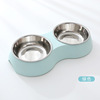 Factory Spot Pippi Tao Macaron -colored Cowlasses Pet Pet Pet Ins Wind Ellipse Circle Simple Pet Bowl