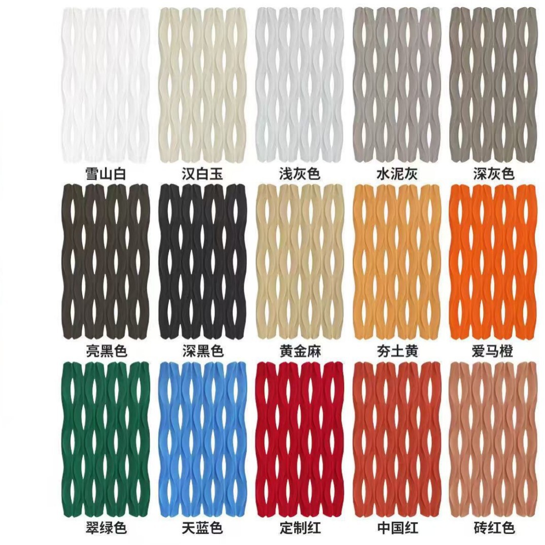 Pu componente de cemento ladrillo rojo neto jiugongge hueco arte pared modelado partición luz cemento hueco ladrillo tablero decorativo