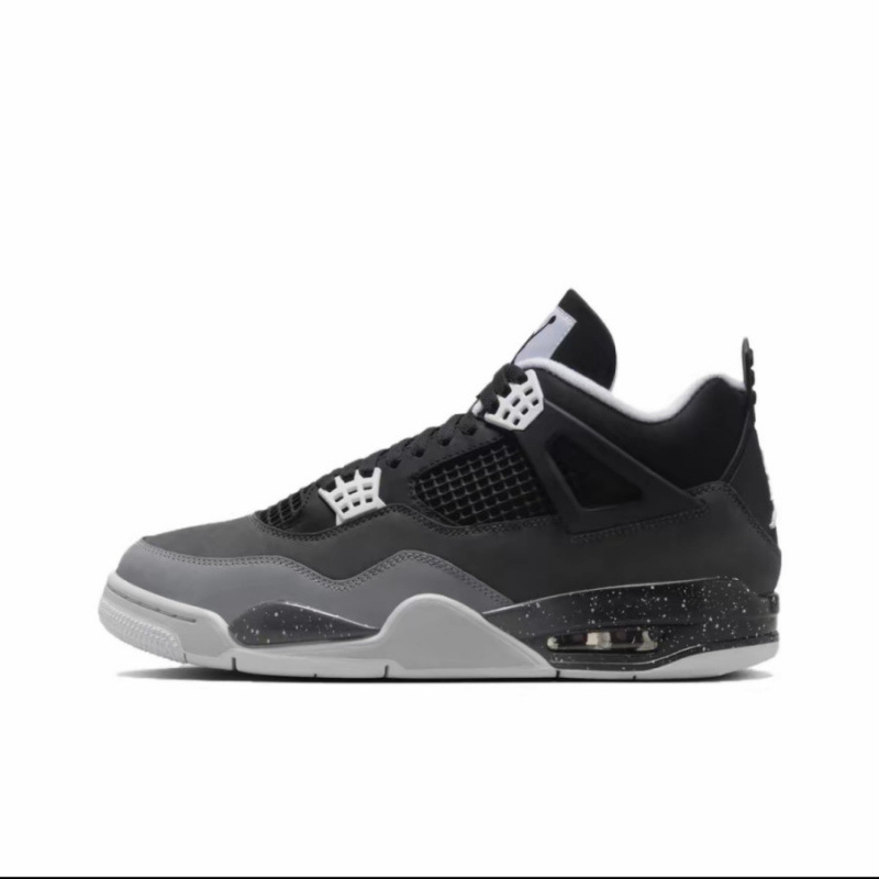 Zapatos de baloncesto de cuero de vaca original puros Pitian AJ4 zapatos antiderrapante retro zapatos de cuero de cabeza zapatos de hombre y mujer