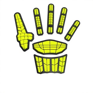 Wholesale Tpr Gloves Anti-Collision Strips Coal Mine Oil Field Mechanical Gloves Anti-Smash Strips Sewn Pvc Glue Neutral Men and Women