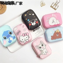 充电器便携收纳包耳机数据线可爱卡通ccd相机便携整理盒大容量包