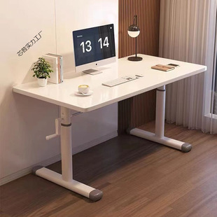 Primary School Students Desk Study Table Children's Household Lifting Writing Table and Chair suit Bedroom Special Simple Lifting Table