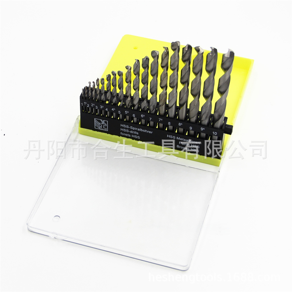 19pc本色塑盒装麻花钻 (5)