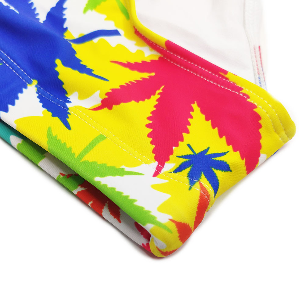 Maple Leaf Pattern Swimwear