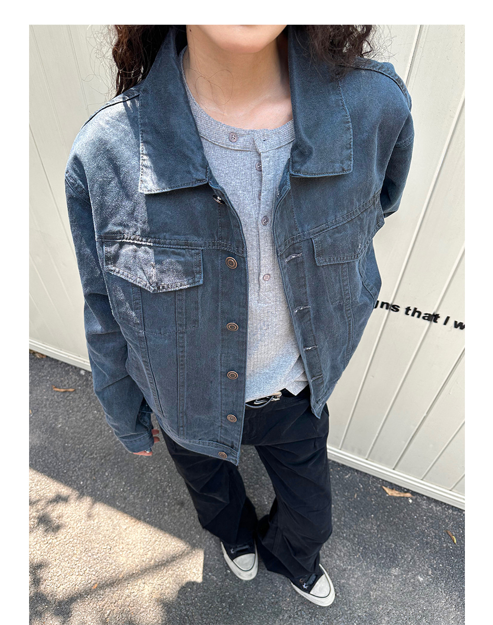 MADEEXTREME Waxed Moleskin Loose Jacket