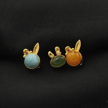 S925�ŷ��y僽��Ƕ��������ͨ�׸���DIY���yʯ�ֹ����K�������