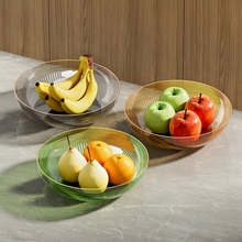 水果盘客厅家用茶几零食摆放盘2023新款果盆轻奢糖果盘水果篮
