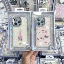 克拉系列适用iPhone17Promax手机壳华为MATE80卡通边钻女款保护套