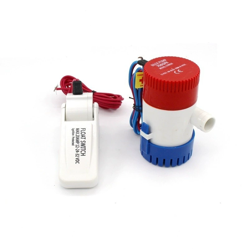 Трюмный насос постоянного тока Круизное Судно яхта дом полуавтоматический поплавок открытый бустер погружной насос постоянного тока