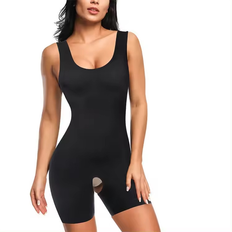 European and American Cross-Border Corset Jumpsuit, Open Crotch, No Need to Take Off, Seamless Body Shaping, Waist Tightening, Tummy Tightening, Butt Lifting, One-Piece Body Shaping Suit, Large Size European and American Cross-Border Corset Jumpsuit, Open Crotch, No Need to Take Off, Seamless Body Shaping, Waist Tightening, Tummy Tightening, Butt Lifting, One-Piece Body Shaping Suit, Large Size