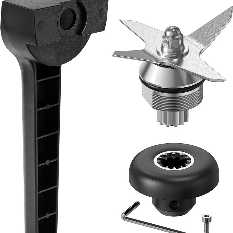 Vitamix Blender Blade Replacement Assembly Wrench Mushroom Head 64oz and 32oz Container Compatible