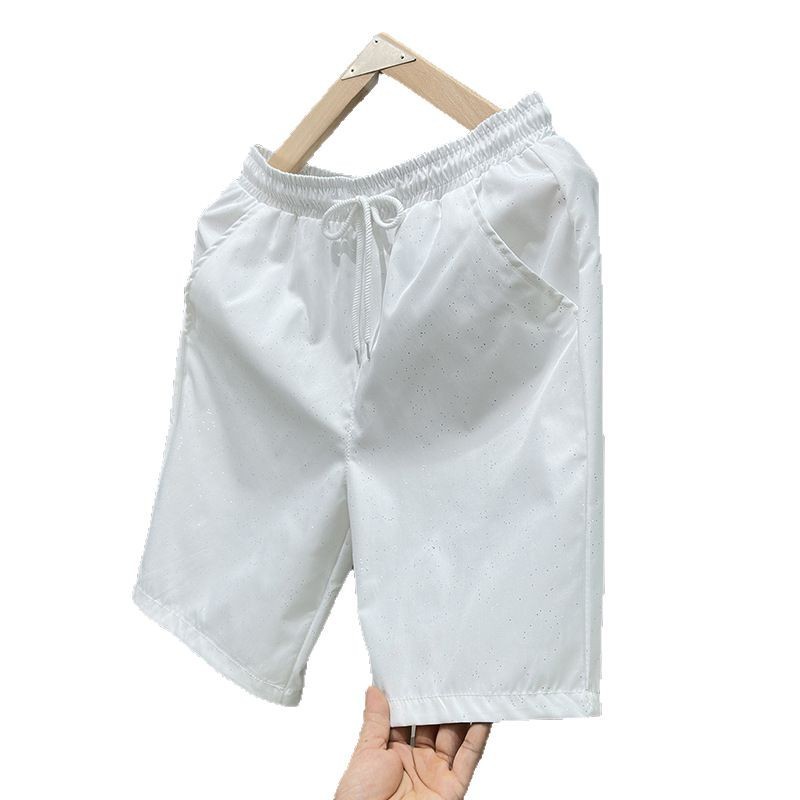 Pantaloncini sportivi casual da spiaggia estivi da uomo, pantaloni dritti a cinque punte, alla moda, per il commercio estero transfrontaliero_voghion.com