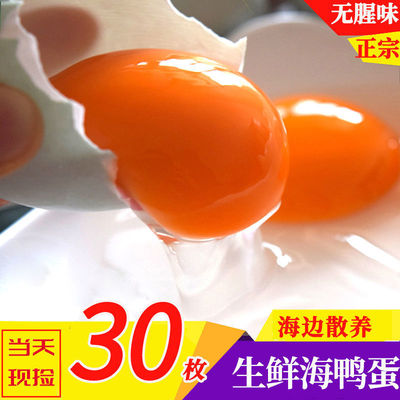 Guangxi North Sea Mangroves Sea duck egg Duck&#39;s egg fresh Duck&#39;s egg Red wholesale 20-50 Meisanyang manufacturer