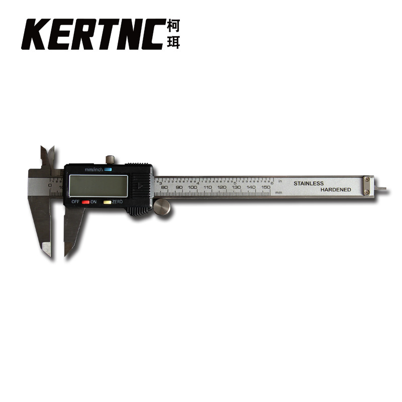 跨境货源外贸订单电子数显卡尺测量深度外径内径台阶卡尺现货