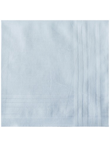 Pure Cotton Handkerchief with White Satin Edge, Cross-Border Best Seller, Soft Touch, Square 40cm, Business Suit Pocket Square