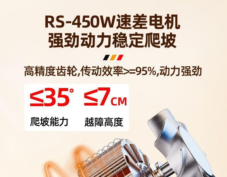Four-Wheel Electric Scooter for the Elderly, Foldable Scooter for Adults, Electric Scooter for Seniors Aged 60 to 70, Household Use