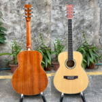 厂家供应36寸云杉单板斑马木旅行儿童款成人款小民谣吉他