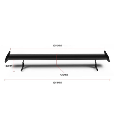 Cross-Border No-Drill Single-Layer Aluminum Alloy Fixed wind wing