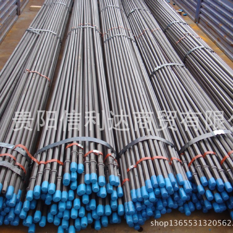 贵阳钢厂钻杆B22成品钎 凿岩钻孔的凿岩机使用 厂家批发钻杆