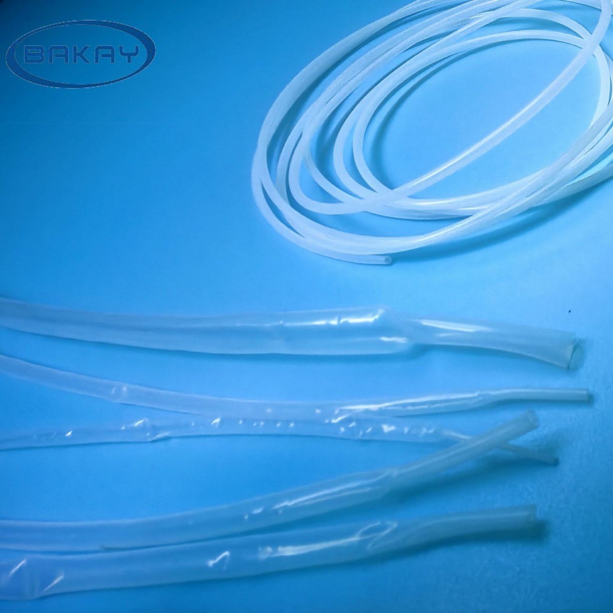 铁氟龙热缩管ptfe透明超薄胶管pfa耐高温加厚4倍1.7倍医疗特氟龙