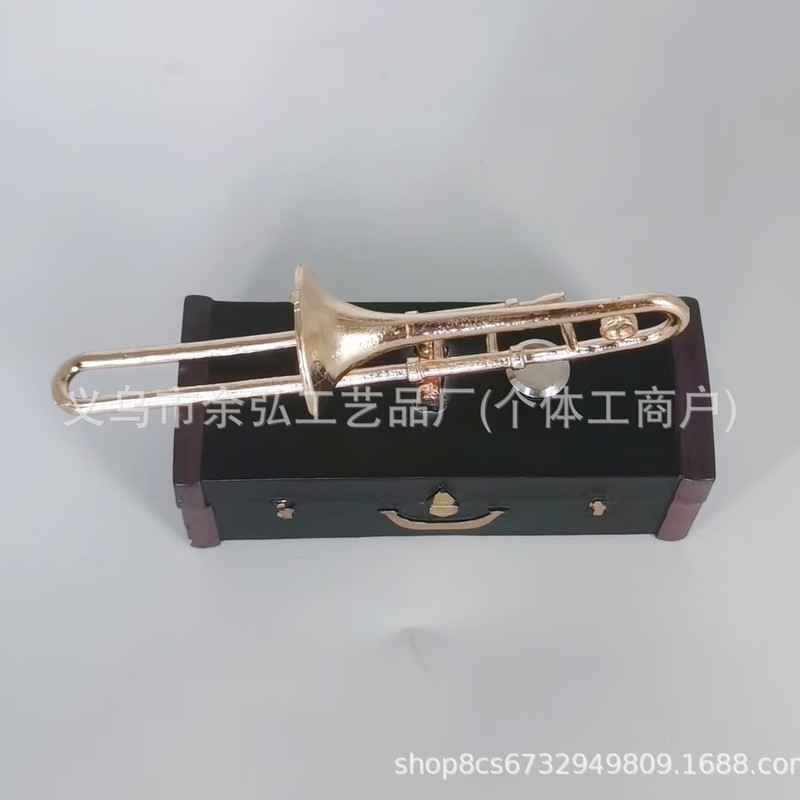 跨境热卖独立站爆款Sad Trombone忧伤的长号迷你装饰摆件|undefined
