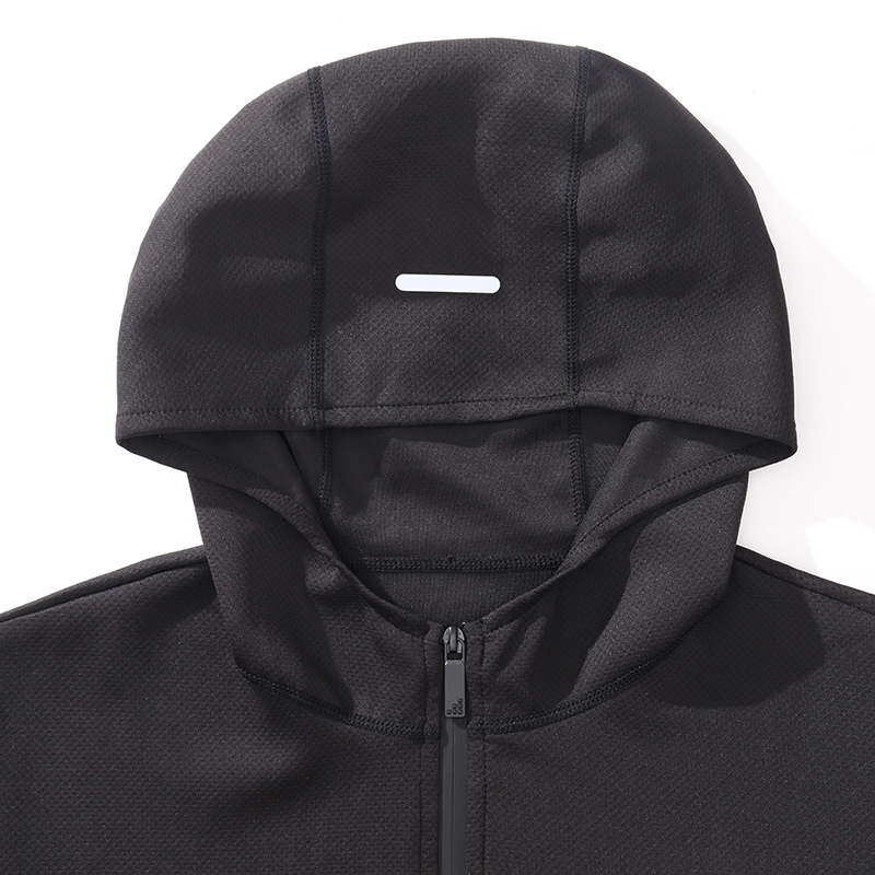 Primavera y verano ropa de gimnasio de hombre manga larga al aire libre abrigo anti-UV 2024 nuevo par de bicicleta deportiva ropa de protección solar